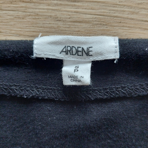 Black Mini Skirt with Embroidered Flowers by Ardene - Picture 6 of 8